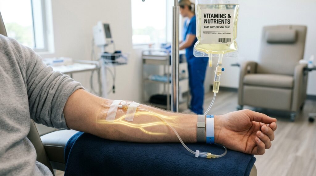 Rapid Nutrient Absorption with iv drip therapy
